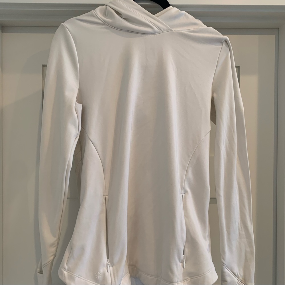 Athleta white pullover